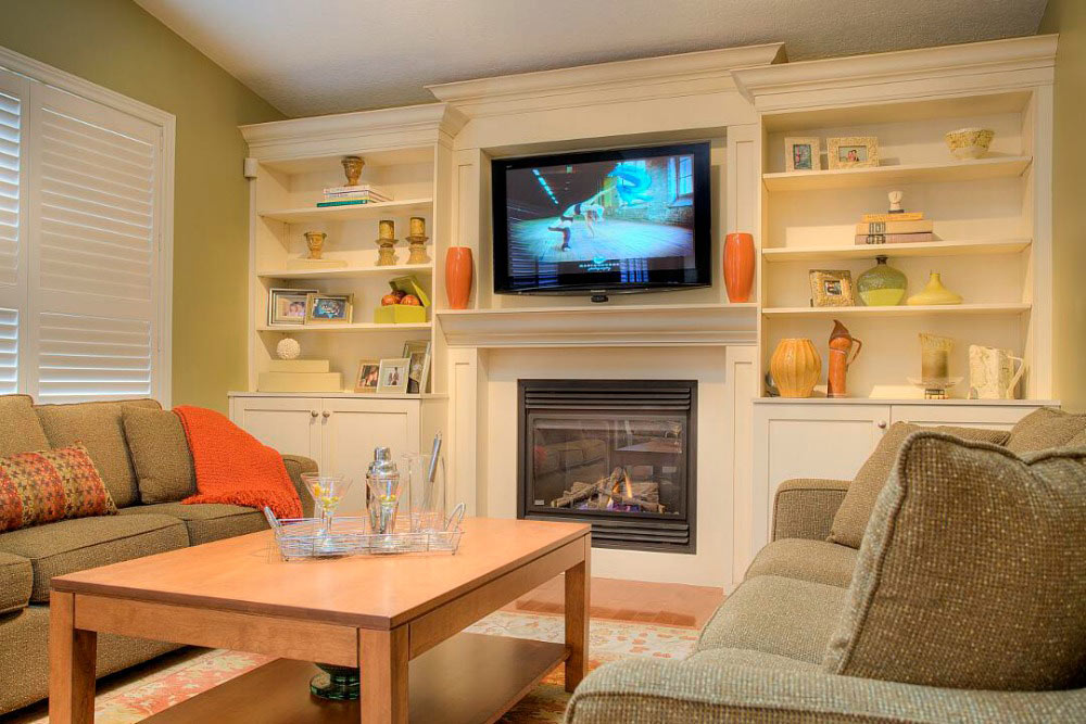 Custom Built-In Shelving, Entertainment Centers and Cabinet